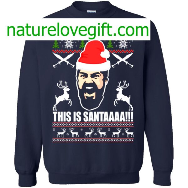 300 Rise Of An Empire – This Is Santaaa Christmas Sweater