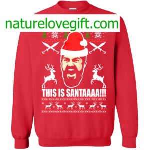 300 Rise Of An Empire This Is Santaaa Christmas Sweater 3