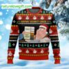 Airport Security Check Christmas Ugly Sweater