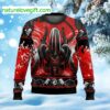 Alien Xenomorph Ugly Christmas Sweater