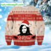 All I Need For Christmas Is Snow Ugly Christmas Sweater