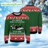 All I Need Is Wine Cats And Books Ugly Christmas Sweater