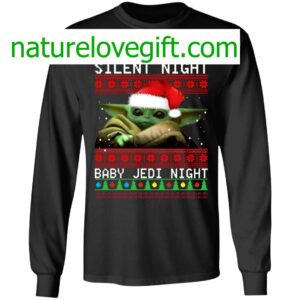 Baby Yoda – Silent Night Baby Jedi Night Christmas Sweater