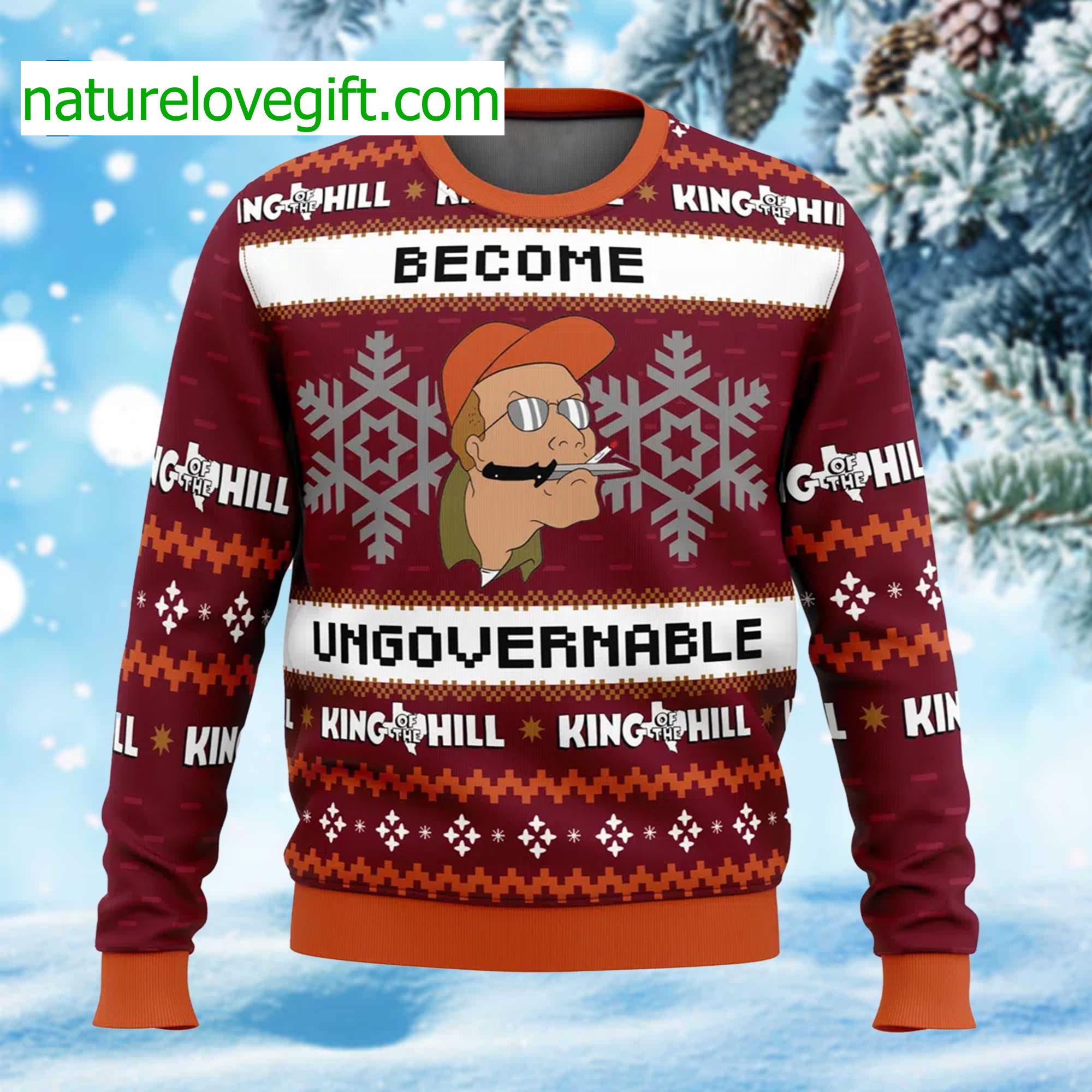 Become Ungovernable Christmas Ugly Sweater Become Ungovernable Christmas Ugly Sweater
