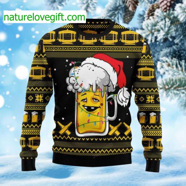 Beer Xmas Ugly Christmas Sweater