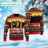 Bigfoot Life Is Better With Beer Ugly Christmas Sweater