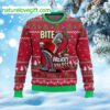 Bite My Merry XmASS Ugly Christmas Sweater