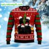 Black Cat Family Ugly Christmas Sweater