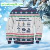 Busch Light Spare Time Ugly Christmas Sweater