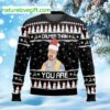 Calmer Than You Are Ugly Christmas Sweater