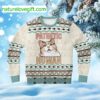Cat Pathetic Human Ugly Christmas Sweater