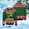 Cat That’s What I Do I Read Books I Drink Wine And I Know Things Ugly Christmas Sweater
