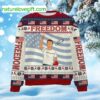 Charlie Kirk Freedom Ugly Christmas Sweater