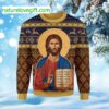 Cretan-Style Christ Ugly Christmas Sweater