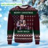Donald Trump And Elon Musk Step Brothers Dark MAGA Ugly Christmas Sweater