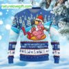 Flamingo On The Naughty Lists And I Regret Nothing Ugly Christmas Sweater