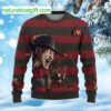 Freddy Krueger Halloween Ugly Sweater