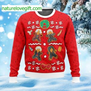 Fresh Baked Devil Hunters May Cry Ugly Christmas Sweater