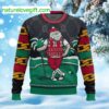 Golf Santa Ugly Christmas Sweater