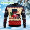 Home For The Holidays Louisiana Ugly Christmas Sweater