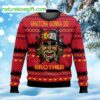 Hulk Hogan Whatcha Gonna Do Ugly Christmas Sweater