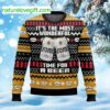 It’s The Most Wonderful Time For A Beer Krombacher Ugly Christmas Sweater