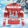 It’s The Most Wonderful Time For A Beer Budweiser Ugly Christmas Sweater