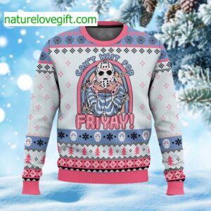 Jason Voorhees Can’t Wait For Friday Funny Ugly Sweater