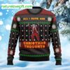 Joker All I Have Are Xmas Thoughts Ugly Christmas Sweater