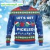 Let’s Get Pickled Ugly Christmas Sweater