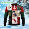 Louisiana Famous Things Ugly Christmas Sweater
