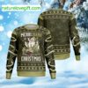 Marijuana Christmas Ugly Sweater