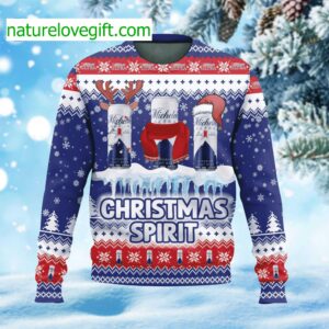 Michelob Ultra Christmas Spirit Ugly Christmas Sweater