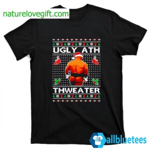 Mike Tyson Ugly Ath Thweater Christmas Sweater 3