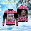 Moo Deng Bouncy Pig Ugly Christmas Sweater 1185129