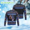 Never Surrender Donald Trump Ugly Christmas Sweater
