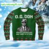 O.G. Don Making Liberals Cry One Tweet At A Time Ugly Christmas Sweater