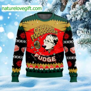 Ohh Fudge Only I Didn’t Say Ugly Christmas Sweater