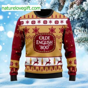 Old English 800 Ugly Christmas Sweater