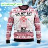 Pig Overflows Ugly Christmas Sweater