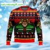 Rip And Tear Doom Ugly Christmas Sweater