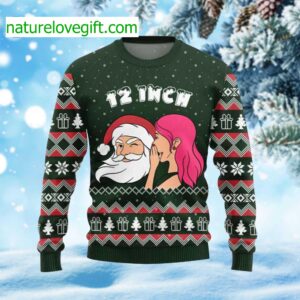 Santa 12 Inch Ugly Christmas Sweater