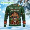 Santa Now I Have A Machine Gun Ho Ho Ho Ugly Christmas Sweater