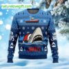 Shark Santa Jaws Ugly Christmas Sweater