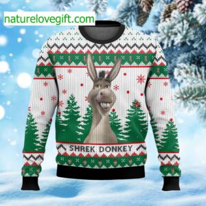 Shrek Donkey Ugly Christmas Sweater