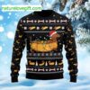 Taco Dachshund Ugly Christmas Sweater