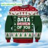 That Wasn’t Very Data-Driven Of You Ugly Christmas Sweater
