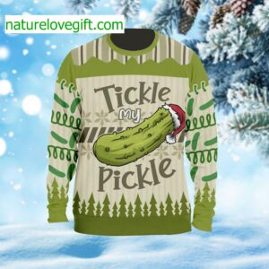 Tickle My Pickle Ugly Christmas Sweater