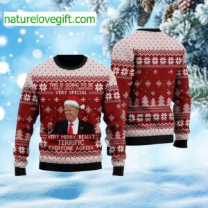 Trump This Is Going To Be A Great Christmas Ugly Sweater