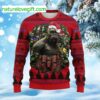 Western Gorilla King Kong Ugly Christmas Sweater